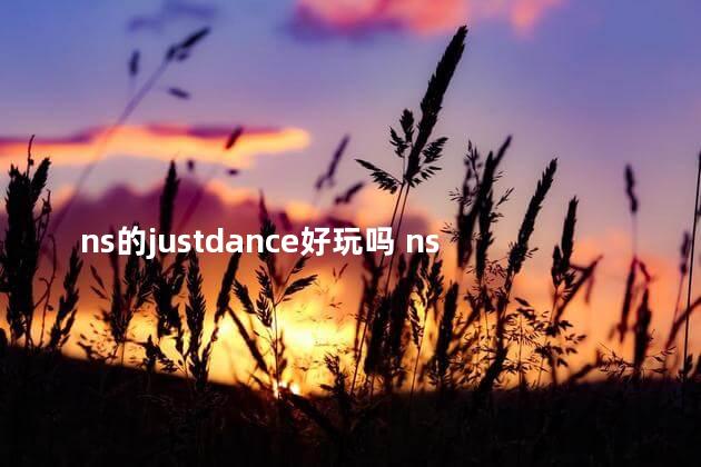 ns的justdance好玩吗 nsjustdance